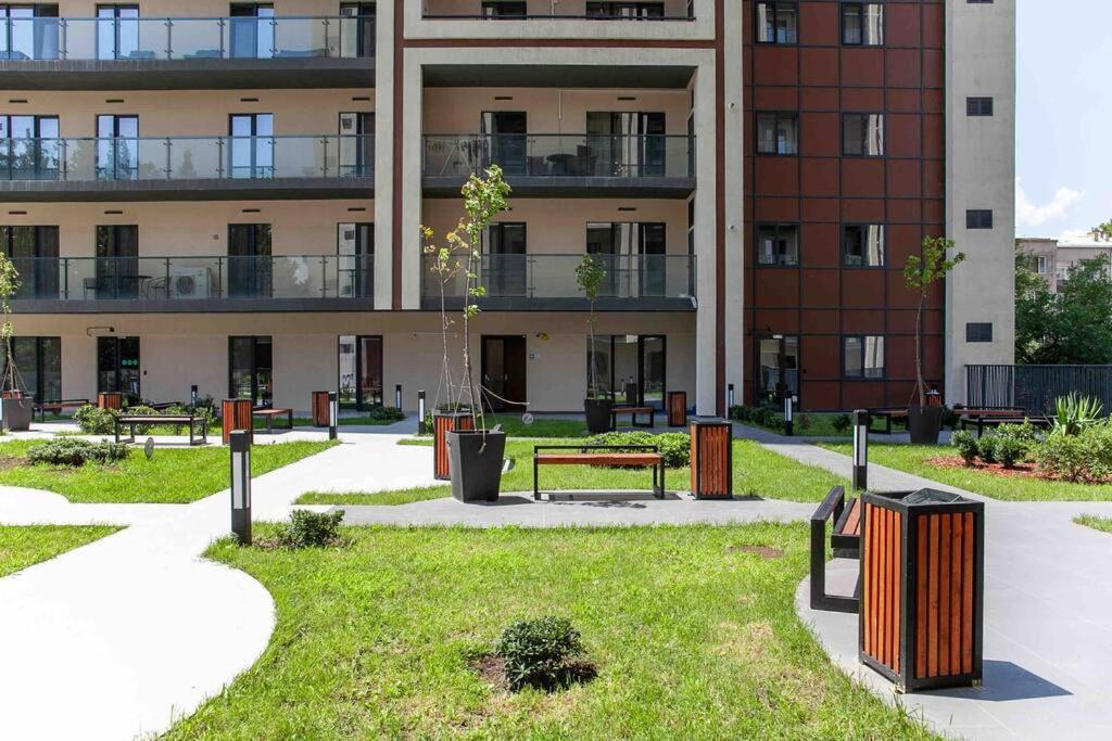 Gg Home - Cozy 1 Bedroom Apartment On Kazbegi Avenue 15 Tiflis Exterior foto