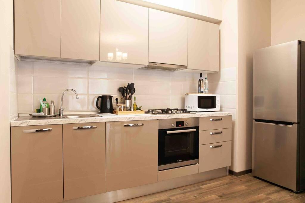 Gg Home - Cozy 1 Bedroom Apartment On Kazbegi Avenue 15 Tiflis Exterior foto